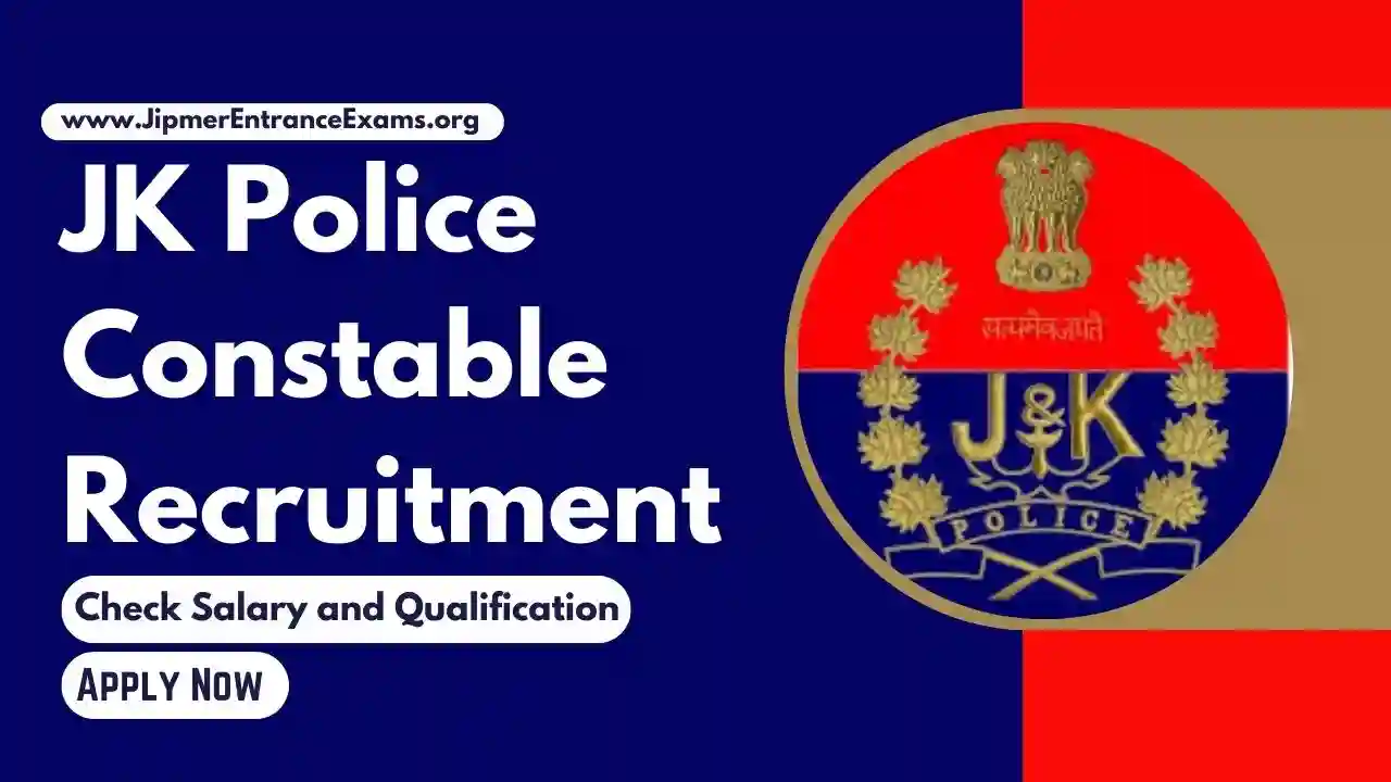 JK Police Constable Recruitment